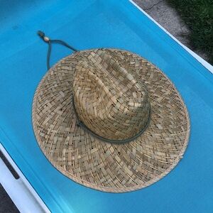 Lifeguard Straw Hat Unisex Landscaper / Outdoor Worker Size XL NWOT